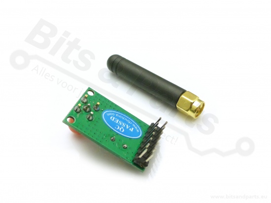 RF Transceiver 433/868/915MHz triband nRF905 PTR8000+ with antenna